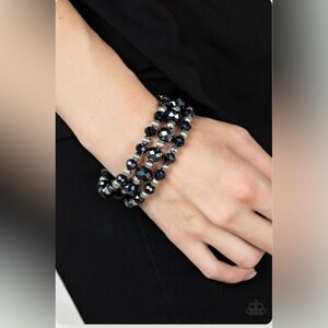 Eiffel Tower Tryst Blue Bracelets